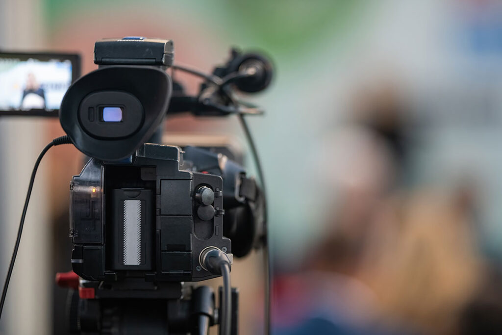 behind the scenes a media camera capturing the ca 2024 10 18 08 54 14 utc